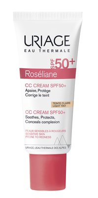 Уриаж / Uriage Roseliane CC Тониран крем SPF50+ за корекция на тена - светъл нюанс 40мл