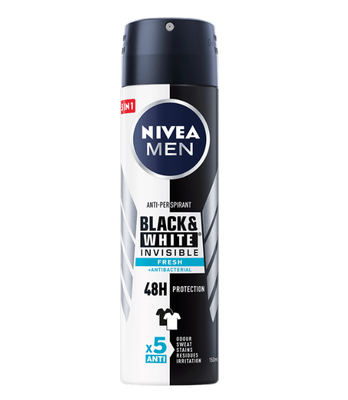 Нивеа / Nivea Men Black & White Invisible Дезодорант 48ч 150мл