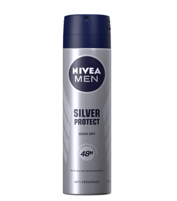 Нивеа / Nivea Men Silver Protect Дезодорант 48ч 150мл
