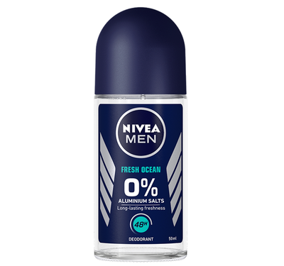 Нивеа / Nivea Men Fresh ocean Дезодорант рол-он 48ч 50мл