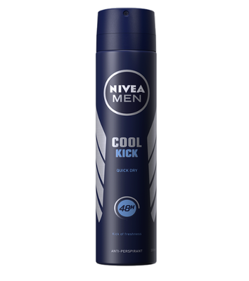 Нивеа / Nivea Men Cool kick Дезодорант спрей 48ч 200мл