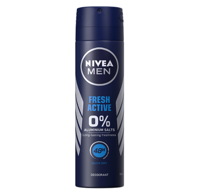 Нивеа / Nivea Men Fresh Active Дезодорант спрей 48ч 200мл