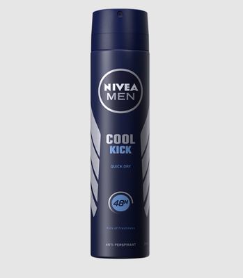 Нивеа / Nivea Men Cool kick Дезодорант спрей 48H 150мл