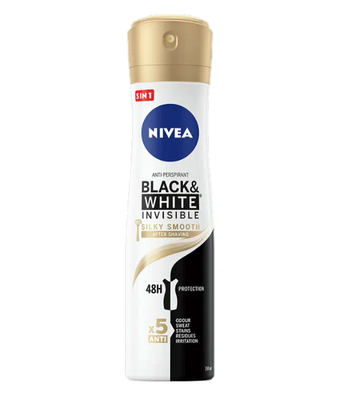 Нивеа / Nivea Дезодорант спрей Black & White Invisible Silky Smooth 150мл