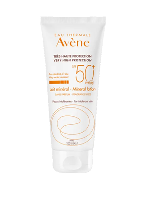 Авен / Avene Sun Слънцезащитно Минерално Мляко SPF 50+ 100мл