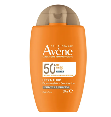 Авен / Avene Sun Ultra Fluid Perfector Тониран слънцезащитен флуид SPF50+ 50 мл
