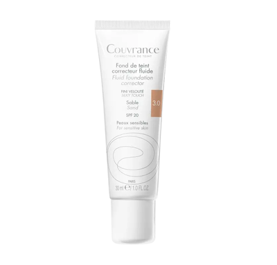 Авен / Avene Couvrance Фон Дьо Тен Течен Коректор SPF20 30мл /3.0 Пясък/