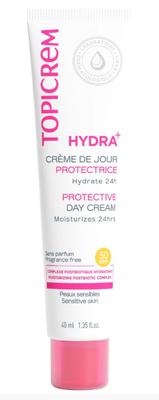 Топикрем / Topicrem Hydra + Фотозащитен крем за лице SPF50+ 40 мл