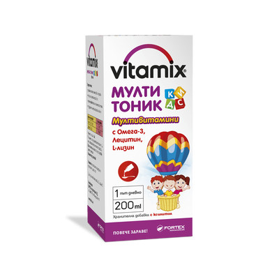 Витамикс / Vitamix Мултивитамини А-Я кидс 200мл