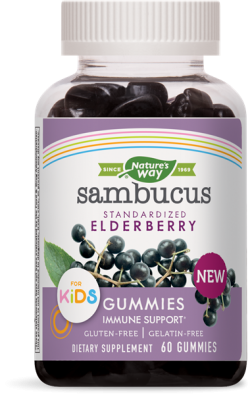 Самбукус / Sambucus Gummies for Kids желирани таблетки 25мг х 60 Nature’s Way