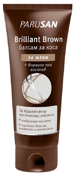 Парусан / Parusan Brilliant Brown Подхранващ балсам за кестенява коса 150мл