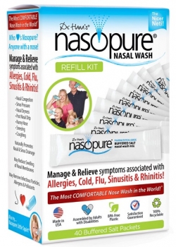 Назопюр / Nasopure Комплект сашета за носни промивки х 40