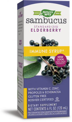Самбукус / Sambucus Immune Сироп 120мл Nature’s Way