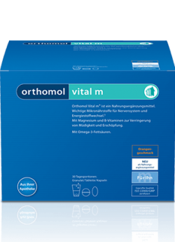 Ортомол Витал М / Orthomol Vital M за Него Дози х 30