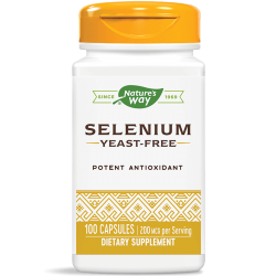 Селен / Selenium Капсули 200мкг х 100 Nature’s Way
