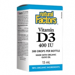 Витамин D3 / Vitamin D3 500 дози 400 IU x 15 ml