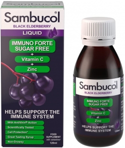 Самбукол Имуно Форте  / Sambucol Immuno Forte Сироп Без Захар 120мл