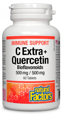 C Екстра 500мг + Кверцетин 500мг / C Extra + Quercetin Bioflavonoids капсули х 60