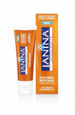 Джанина / Janina Ultra White Extra Strength Избелващата паста за зъби 75мл